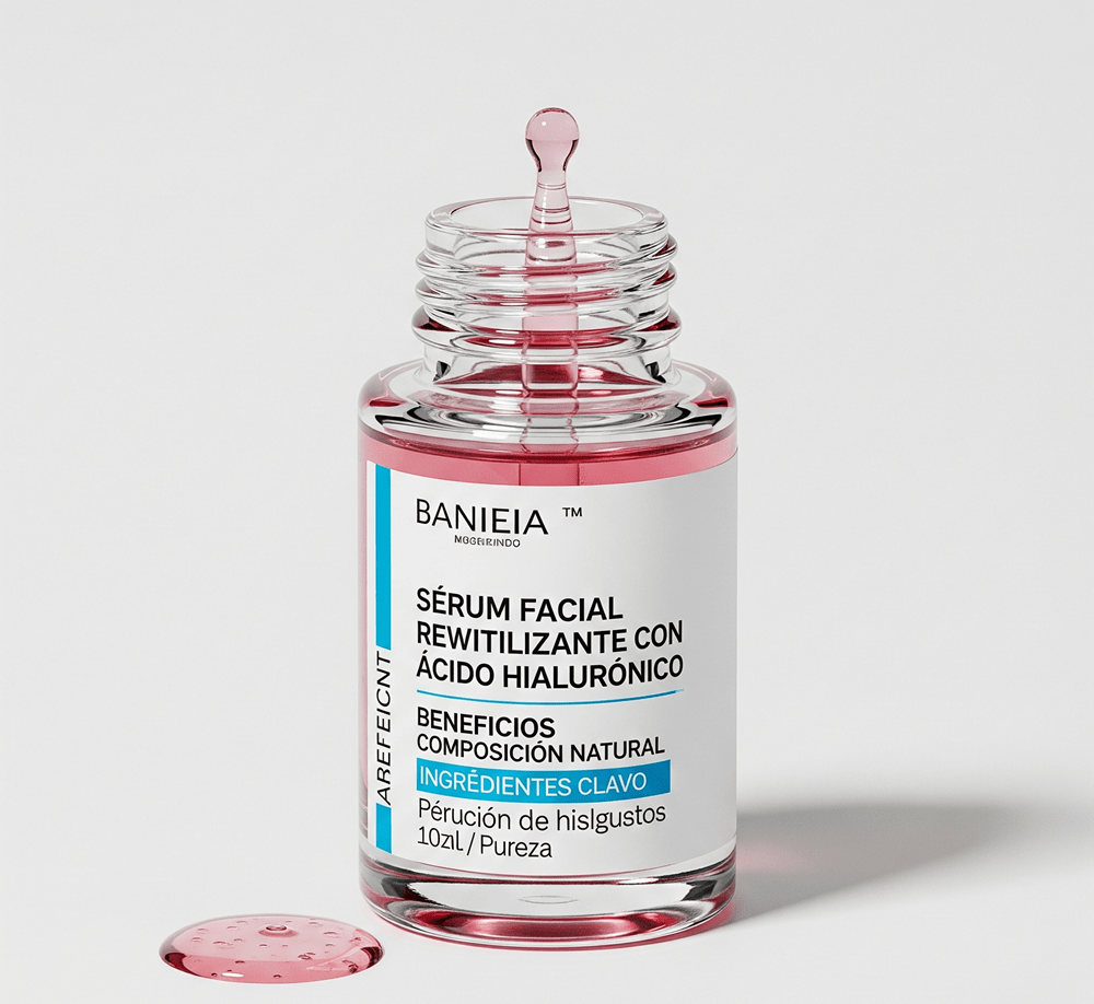 Sérum Facial Revitalizante con Ácido Hialurónico